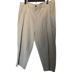 New Sonoma life style women's cotton pants capri sz 20W